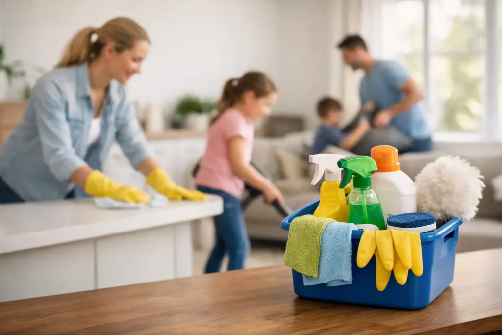 Best House Cleaning Schedule for Families
