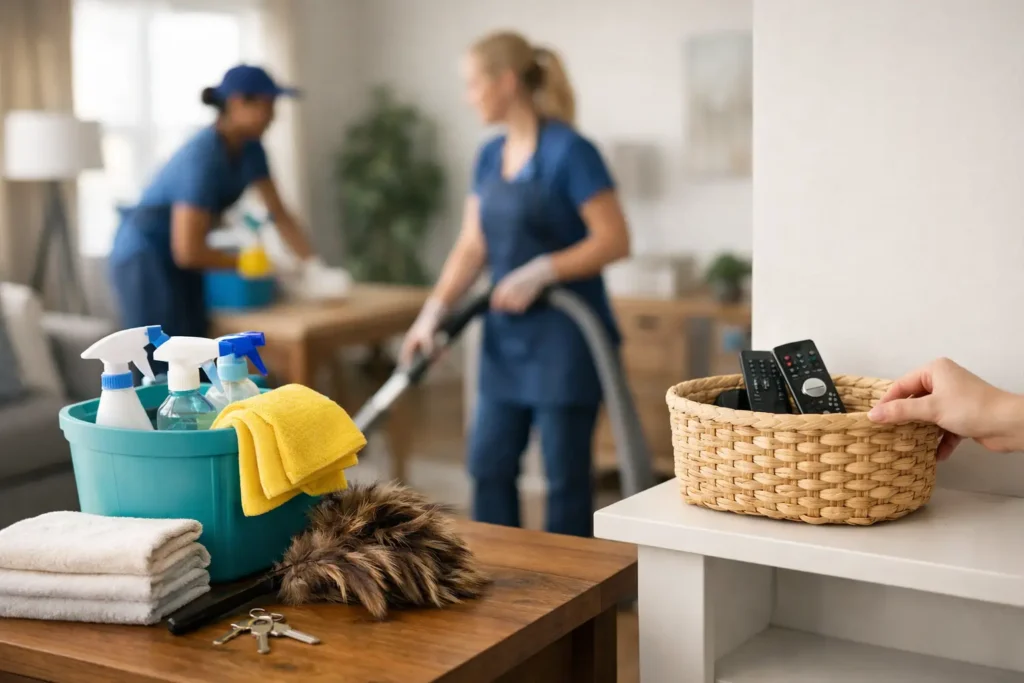 How to Prepare for House Cleaners