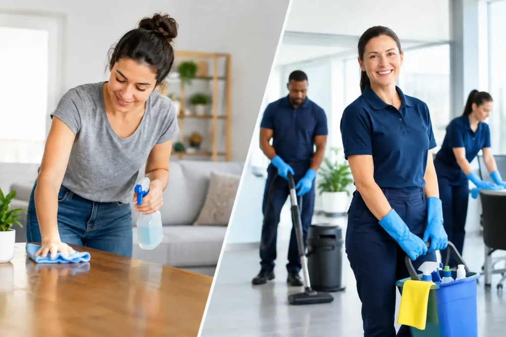 Independent Cleaners Versus Cleaning Companies